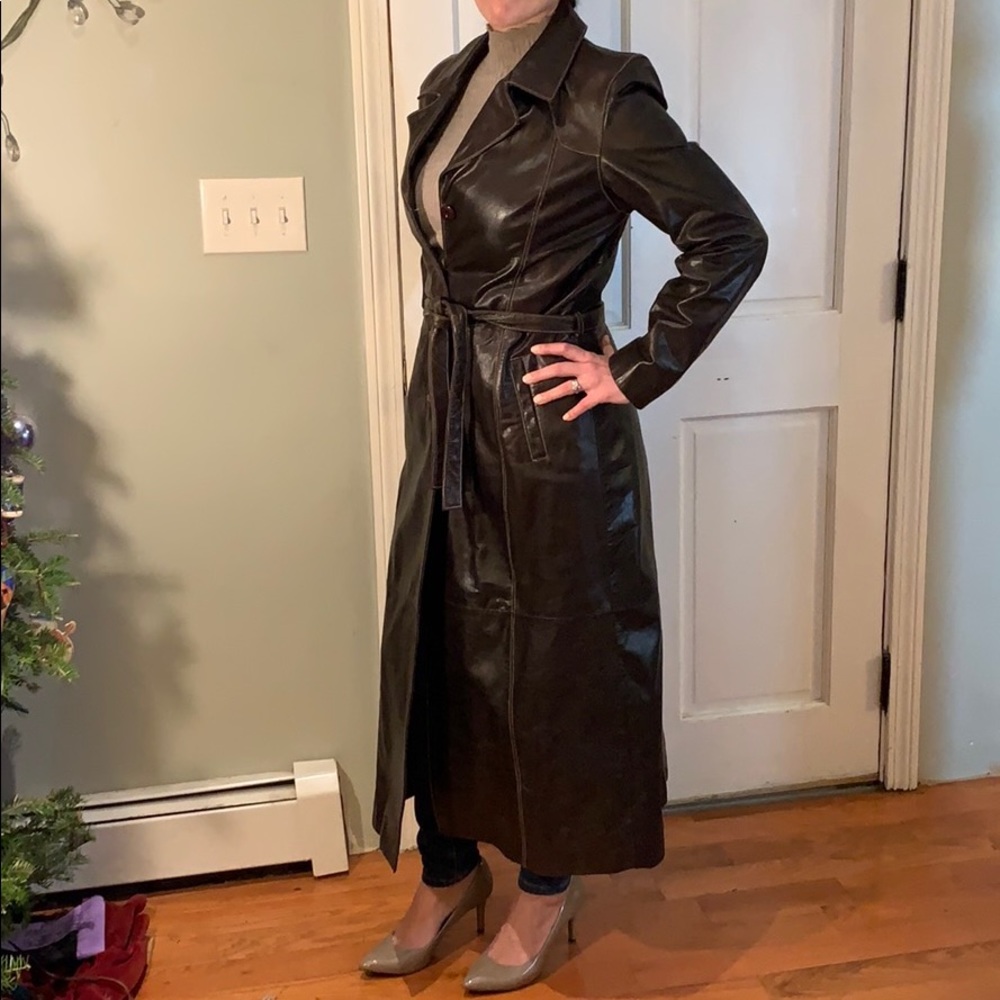 Vintage Wilson’s Leather Trench Coat